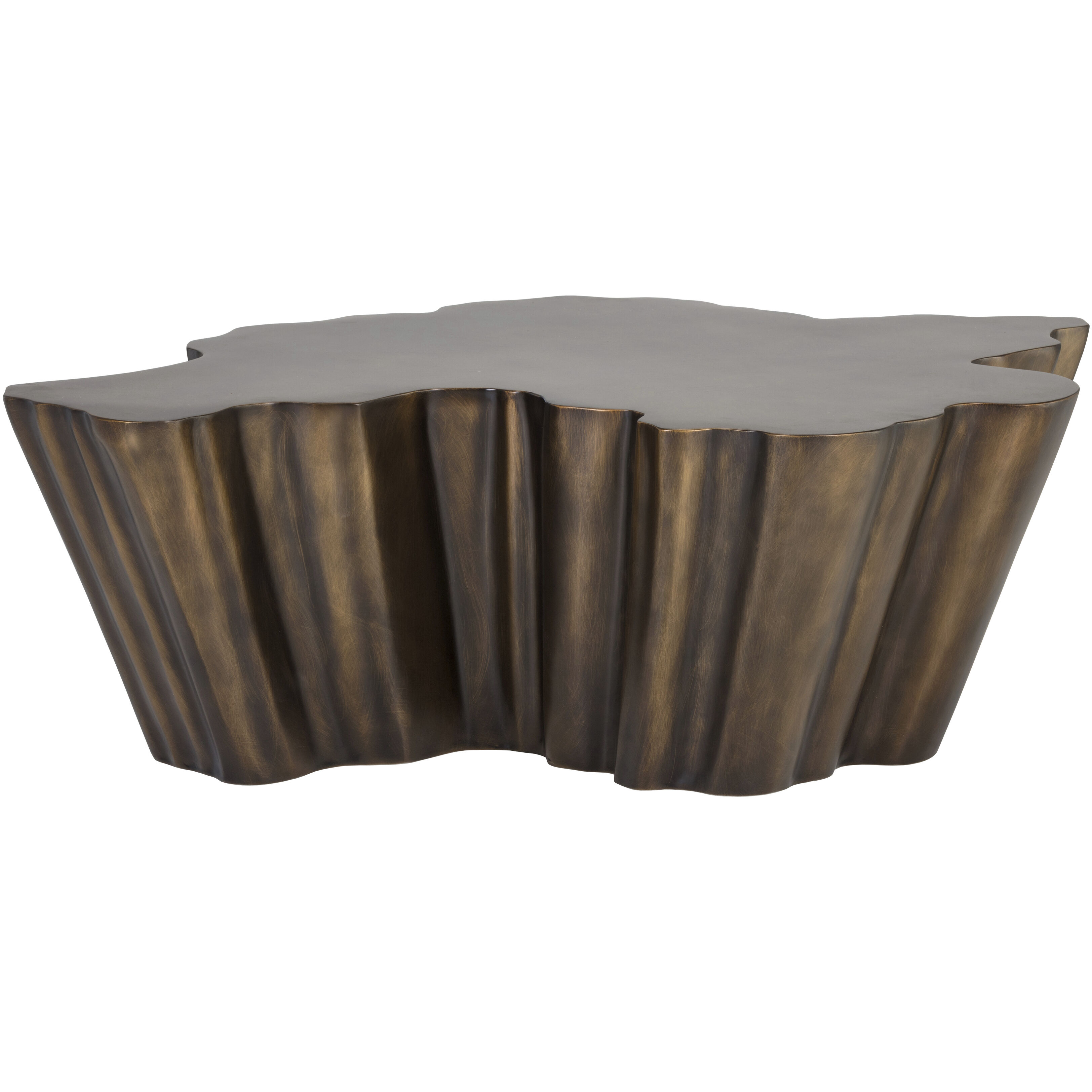 Lynx 47.25 X 33.75 inch Antique Bronze Coffee Table